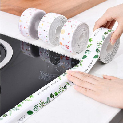 Băng Dính Dán Mép Tường, Cạnh Bếp Chống Thấm, Siêu Dính (3,2m) - Băng Dán Cạnh Tường Đa Năng