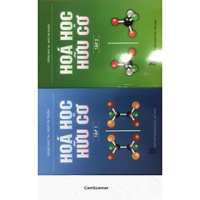 Combo 2 cuốn : Hóa Học Hữu Cơ 1 + 2 - TB lần thứ 5 ( năm 2020) 