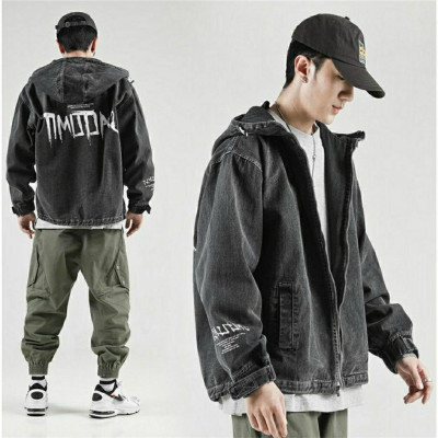 Áo khoát đẹp mũ jean form rộng Limit đẹp hàng bao chất-A3106