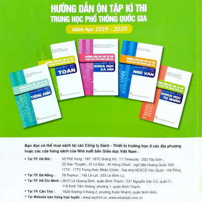 Hướng Dẫn Ôn Tập Kì Thi THPT Quốc Gia Năm Học 2019 - 2020 Môn Toán
