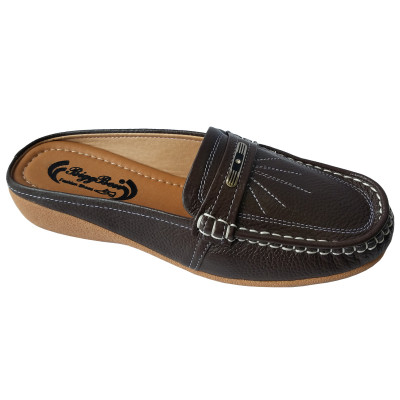 Dép Sabo Nữ BIGGBEN Da Bò Thật SBN13