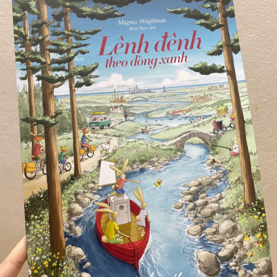 Sách Lênh Đênh Theo Dòng Xanh - Magnus Weightman - Kim Ngọc dịch