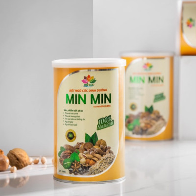 2 Hộp Ngũ Cốc Mẹ Bầu Và Lợi Sữa Min Min 500G Mẫu Mới 29 Loại Hạt Cao Cấp - Ngũ Cốc Dinh Dưỡng Cho Cả Gia Đình
