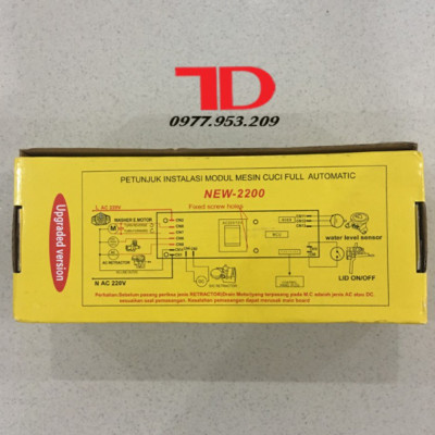 Bo mạch máy giặt đa năng NEW 2200 