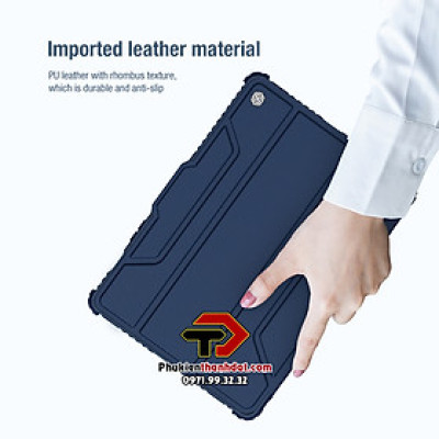 Bao da chống sốc cho iPad Pro 11 2022 M2 chính hãng Nillkin Bumper có ngăn đựng bút - Hàng chính hãng