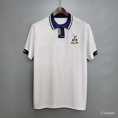 Áo Bóng Đá Retro Tottenham 1994 - Sân Nhà bản cao cấp vải Cotton Polyester