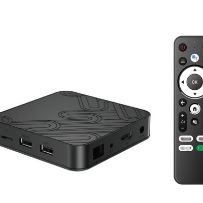 Android Tivi Box Z8 Pro - Ram 2G - Android TV 12.0 - Bluetooth 5.0 - Netflix - Remote Tìm Kiếm Giọng Nói - Hàng Nhập Khẩu
