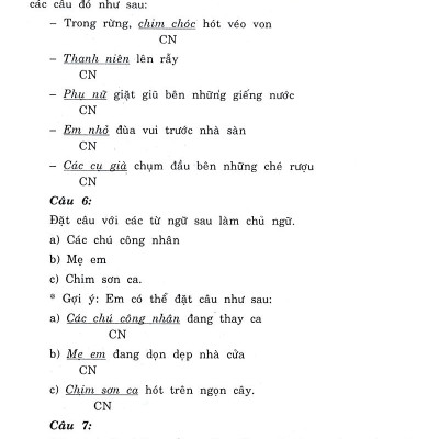 Giải Bài Tập Tiếng Việt Lớp 4 Tập 2