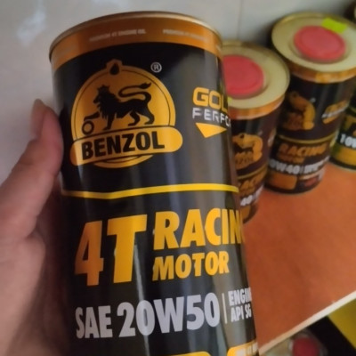 Dầu Nhớt Xe Máy Nhập Khẩu Cao Cấp Benzol Gold 10w40 SL 1l