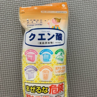 Bột tẩy đa năng Axit Citric 120g (phụ gia thực phẩm) - Made in Japan