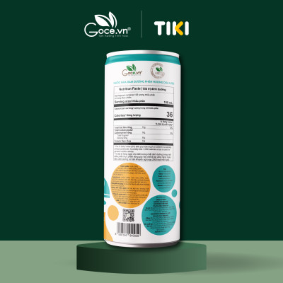 Nước nha đam đường phèn hương dưa lưới Goce - 240ml