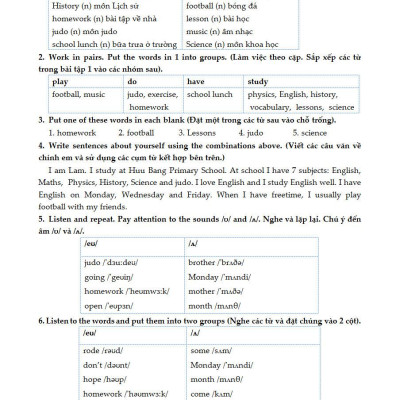 Học Tốt Tiếng Anh 6