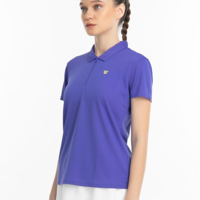 ÁO THỂ THAO THỜI TRANG ONWAYS NỮ COFFEE ZIP POLO WOMEN