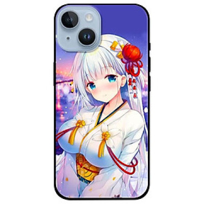Ốp lưng dành cho Iphone 14 - Iphone 14 Plus - Iphone 14 Pro - Iphone 14 Pro Max - Anime Cô Gái Cài Tóc Đỏ
