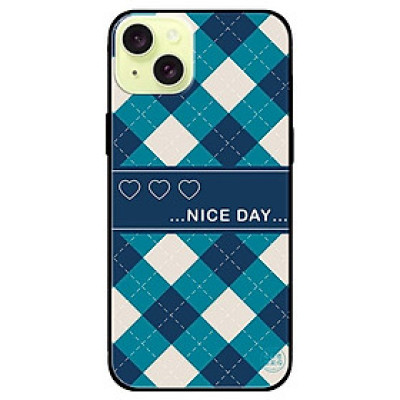 Ốp lưng dành cho Iphone 15 - Iphone 15 Plus - Iphone 15 Pro - Iphone 15 Pro Max - Nice Day Xanh - Hàng Chính Hãng