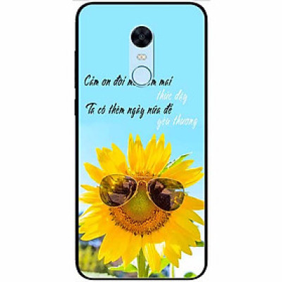 Ốp lưng dành cho Xiaomi Redmi Note 4 mẫu Cám Ơn Đời Mỗi Sớm Mai