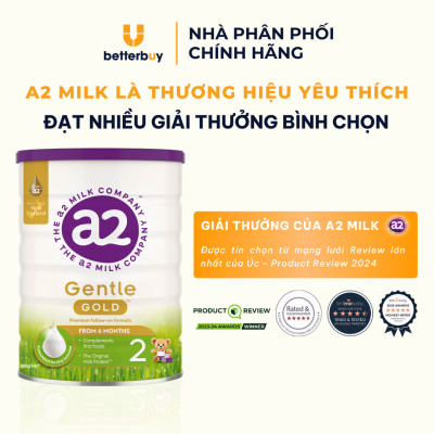 Sữa a2 Milk a2 Gentle Gold Số 2 Lon 800g