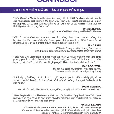 THẤU HIỂU CON NGƯỜI (Seeing People Through) - Nate Regier Ph.D. - Hoàng Thảo Ly dịch - (bìa mềm)