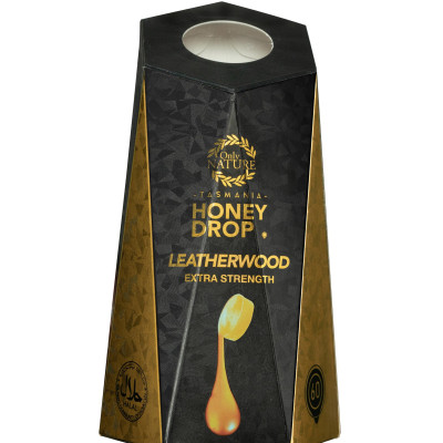 Kẹo Sả Mật Ong Honey Drop Leatherwood Only Nature Hộp Tháp 60 Viên