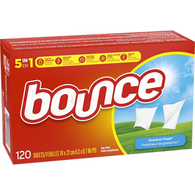 Giấy thơm quần áo Bounce Sheets (120 tờ) - Hàng chính hãng