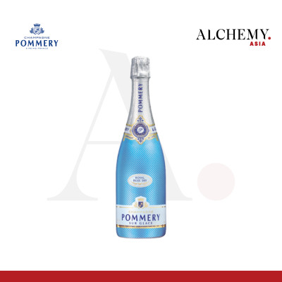 Rượu Vang Nổ Pommery Royal Blue Sky Champagne 12.5% 1x0.75L