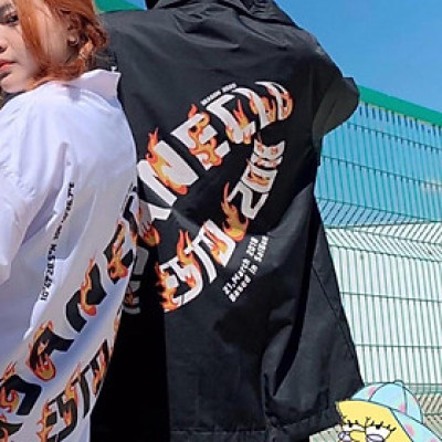 áO Khoác Dù - áO Jacket Basel 2 Màu (Có Form Rộng XL)