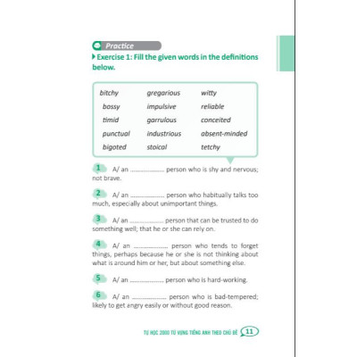 Sách - Tự Học 2000 Từ Vựng Tiếng Anh Theo Chủ Đề - MCBooks