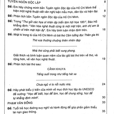 Những Bài Làm Văn Hay 12