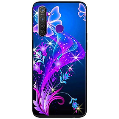 Ốp lưng dành cho Realme 6i mẫu Họa Tiết Bướm Tím