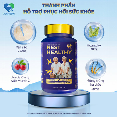 Viên uống yến sào sức khoẻ Nest Healthy