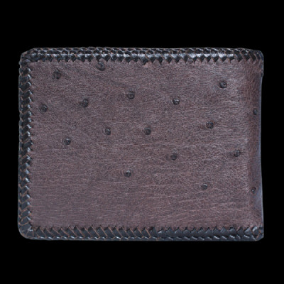  Ví nam da đà điểu màu nâu đất HJ92436-40-44-52-60