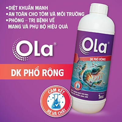 OLA DK PHỔ RỘNG: An toàn cho tôm nuôi và môi trường