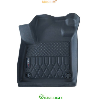 Thảm sàn sd Ford Territory nhãn hiệu Macsim Nhãn hiệu Macsim chất liệu nhựa TPE cao cấp màu đen