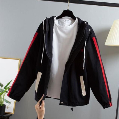 Áo khoác kaki unisex nam nữ phối màu meizifei