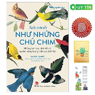 Sải Cánh Như Những Chú Chim - Những Bài Học Nhỏ Để Có Nguồn Năng Lượng Tích Cực Bất Tận (Tặng Kèm Bookmark CÚ MÈO + SỔ TAY XƯƠNG RỒNG)