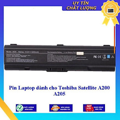 Pin Laptop dùng cho Toshiba Satellite A200 A205 - Hàng Nhập Khẩu  MIBAT66