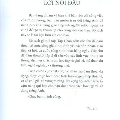 Tiếng Anh Dành Cho Người Bận Rộn - Tập 2