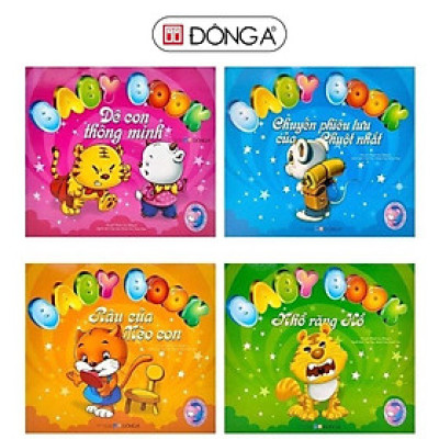 Sách - Bộ Sách Baby Book - Những Người Bạn Ngộ Nghĩnh - Combo 4 Cuốn - Đông A