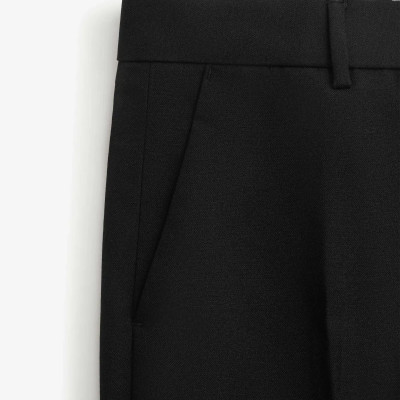 Quần vải / Quần tây nam màu Đen Form Slim (ống thoải mái không ôm ) - ROUTINE 10F24PFO003 | ROUTINE CÀ MAU