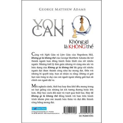 Sách - You Can - Không Gì Là Không Thể