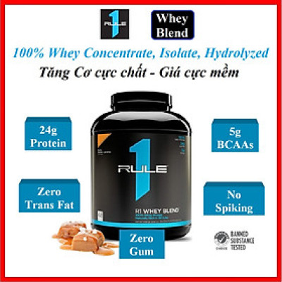Rule 1 Whey Blend 5Lbs – Bổ sung Protein, hỗ trợ tăng Cơ cực chất, giá cực mềm