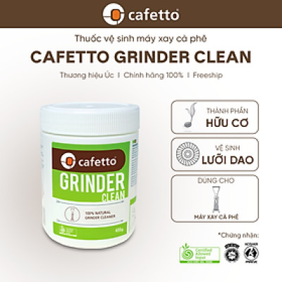 [Hàng chính hãng] Thuốc viên vệ sinh máy xay Cafetto Grinder Clean 450g