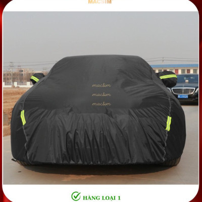 Bạt phủ ô tô Toyota Camry thương hiệu Macsim sử dụng trong nhà và ngoài trời chất liệu Polyester - màu đen