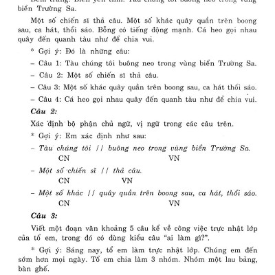 Giải Bài Tập Tiếng Việt Lớp 4 Tập 2
