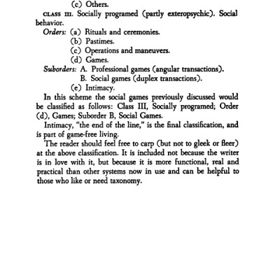 Games People Play: The Psychology of Human Relationships