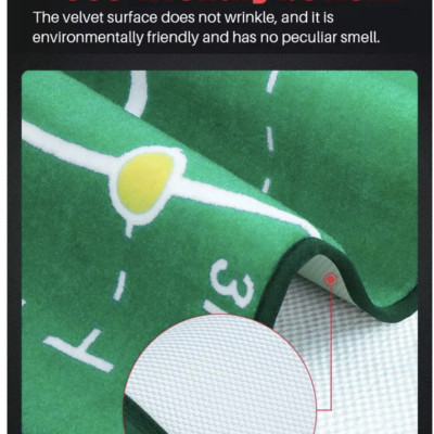 Thảm tập putting Golf chính hãng PGM mã TL018 thảm nhung