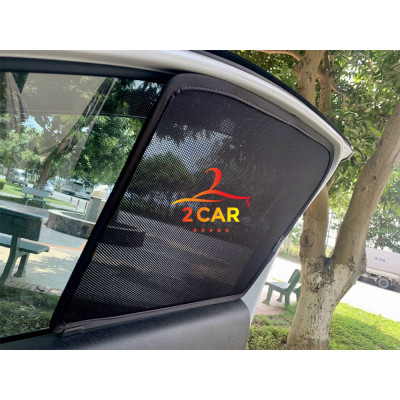 Rèm Che Nắn xe Outlander 2018-2023 loại 2 Rèm Chắn Nắng Nam Châm Cho Xe ô tô, Bộ 4 Tấm, có nam châm