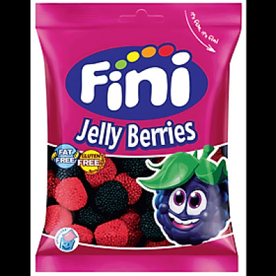 Kẹo Dẻo Fini Jelly Berries Vị Mâm Xôi 90g