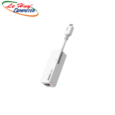U1000C - Bộ chuyển đổi USB Type-C sang Ethernet RJ45 Gigabit Hàng Chính Hãng