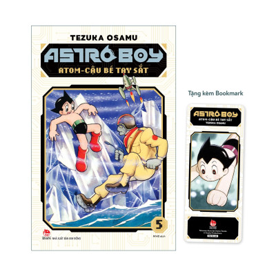 Sách - Astro Boy - Atom Cậu Bé Tay Sắt - Tập 5 - Tặng Kèm Bookmark